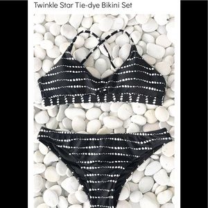 Twinkle Star Tie-Dye Bikini By Cupshe